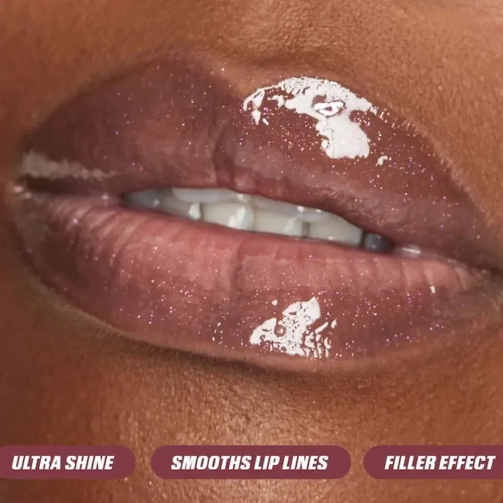 🌷 Huda Faux Filler Glassy Lip Gloss New FullSz